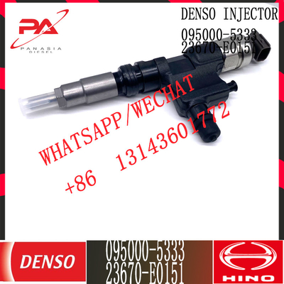 Injetor comum diesel do trilho de DENSO 095000-5333 para HINO 23670-E0151